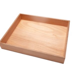 Houten speelbak met deksel (optioneel) | Grennn | 30x40 cm