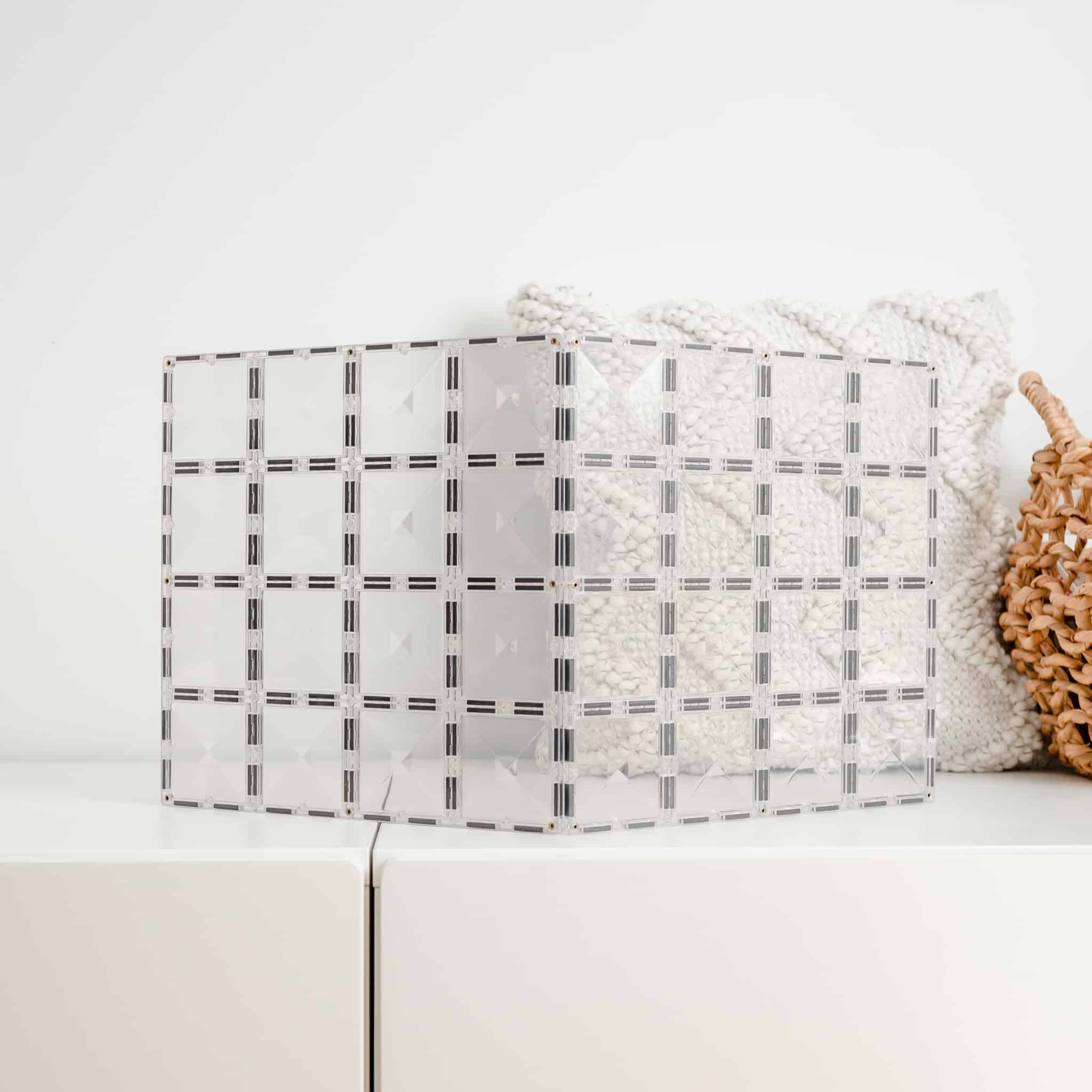 Connetix - Base Plate Clear | 2 Stuks - Afbeelding 6