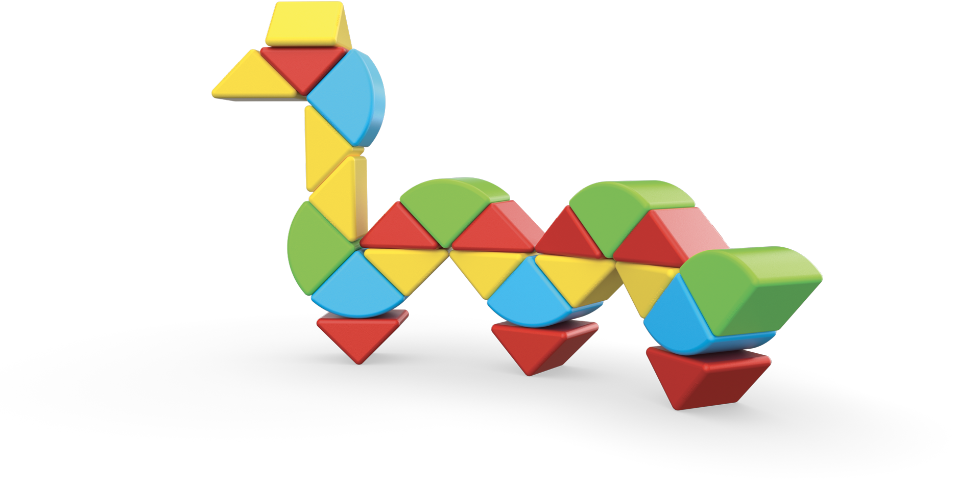 Geomag - Magicube Blocks Recycled Crystal 24 Stuks | 1+ Jaar - Afbeelding 3