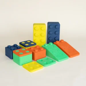 Bygge - 12-delige Starterset 'Farvespil' | Tomke