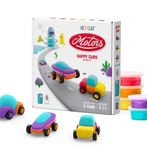 HeyClay - Happy Cars | 6 Potjes