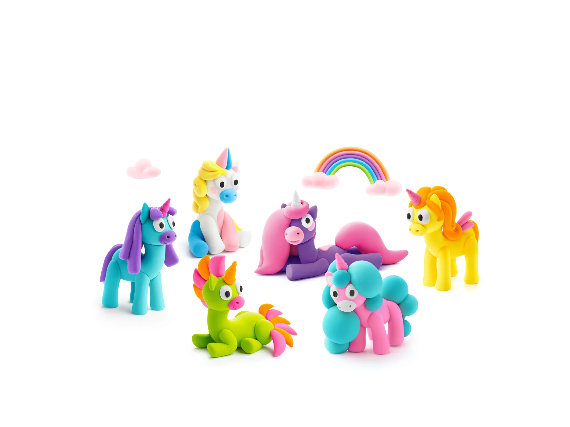 HeyClay - Rainbow Unicorn | Lighty - Afbeelding 5