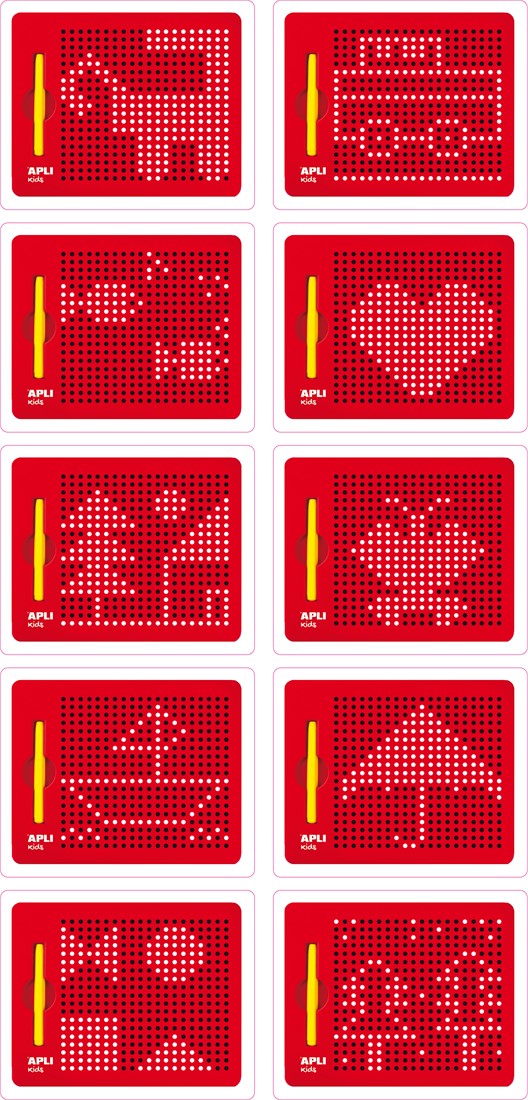 APLI - Magneetbord met Pen 21,5 x 17 cm | Klein - Afbeelding 2