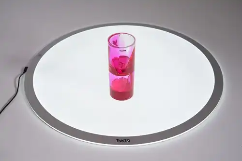 Tickit - Sensorische Jumbo Ooze Tube | Roze - Afbeelding 4