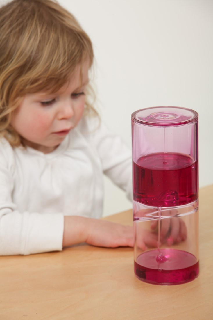 Tickit - Sensorische Jumbo Ooze Tube | Roze - Afbeelding 3