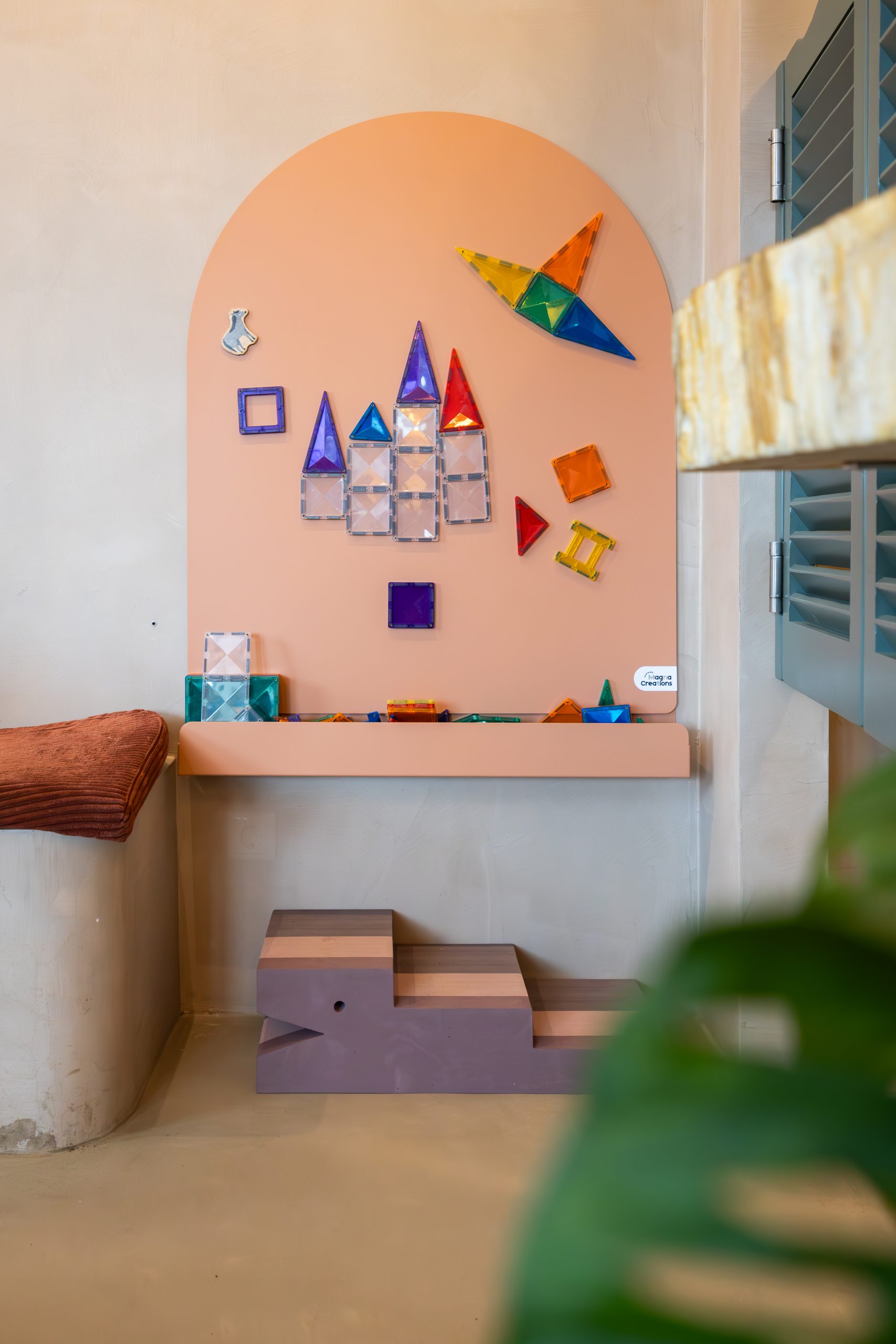 Magna Creations | Magneetbord Opbergschap L | Perzik - Afbeelding 4