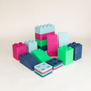 Bygge - 24-Delige Set 'KREATIVFYR' | Nele