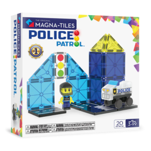 MAGNA-TILES - Police Station Politiebureau | 20 Stuks