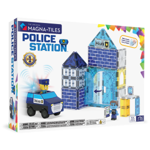 MAGNA-TILES - Police Station Politiebureau | 35 Stuks