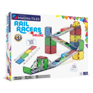 MAGNA-TILES - Rail Racers Deluxe | 90 stuks