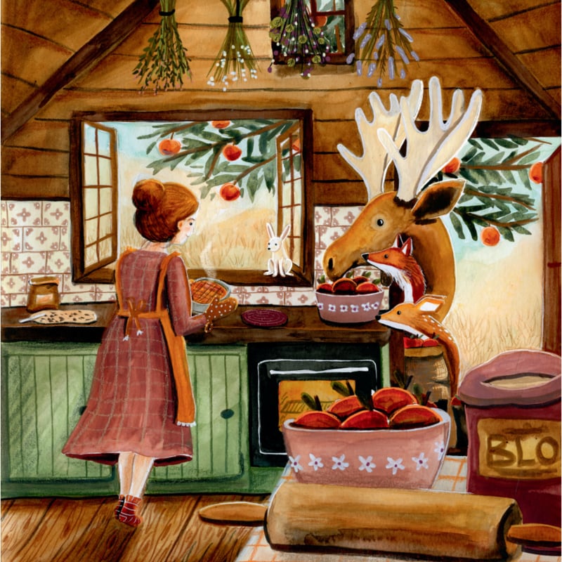 Toverplaat Toverlamp - Apple Pie Lover | Esther Bennink - Afbeelding 2