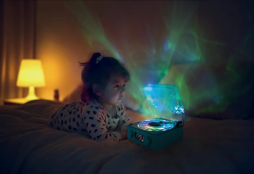 Little L - Projector Speaker Deep Relax | Blauw - Afbeelding 4