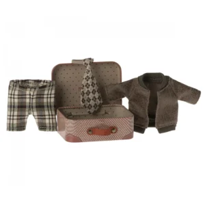 Maileg - Kledingkoffer Opa muis