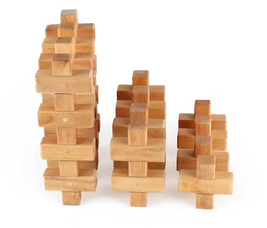 Bauspiel plus minus Blokken | 16 Stuks