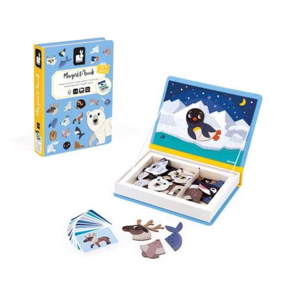 Janod - Magneetboek | Pooldieren