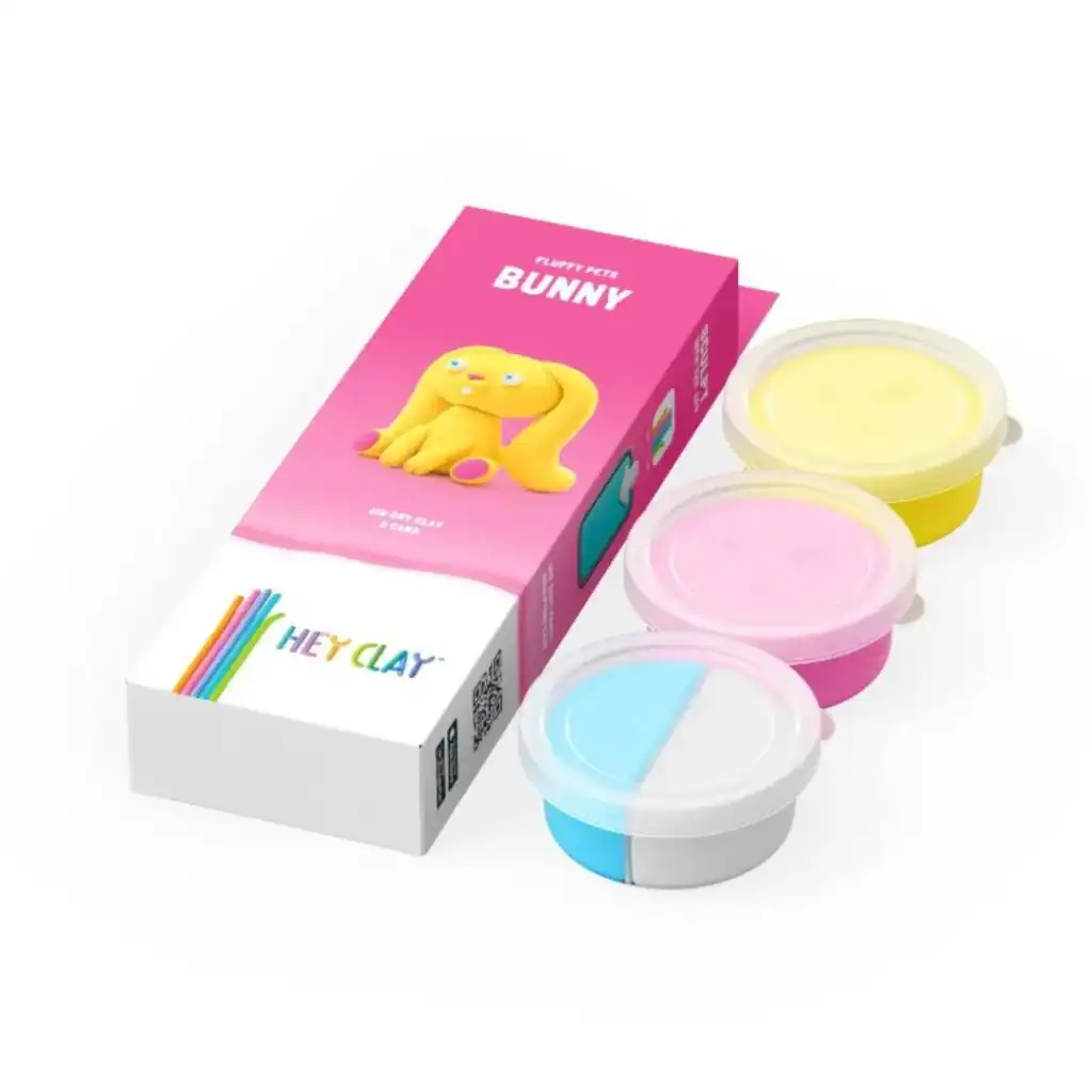 HeyClay - Konijntje | 3 Potjes
