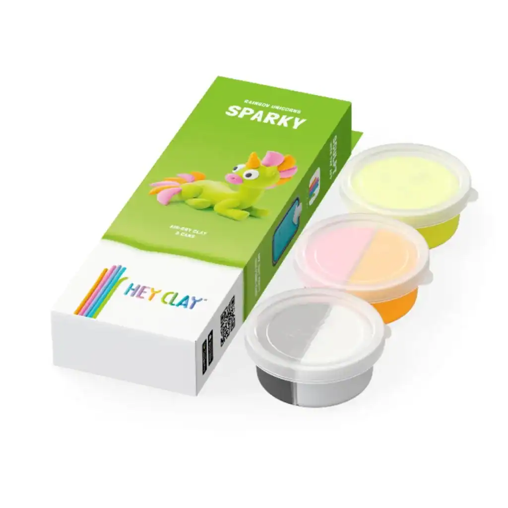 HeyClay - Rainbow Unicorn | Sparky