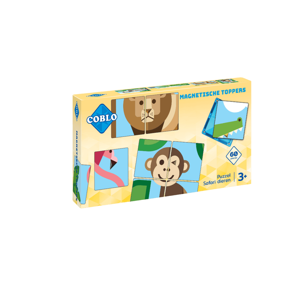 Coblo - Toppers Dieren | 60 Stuks