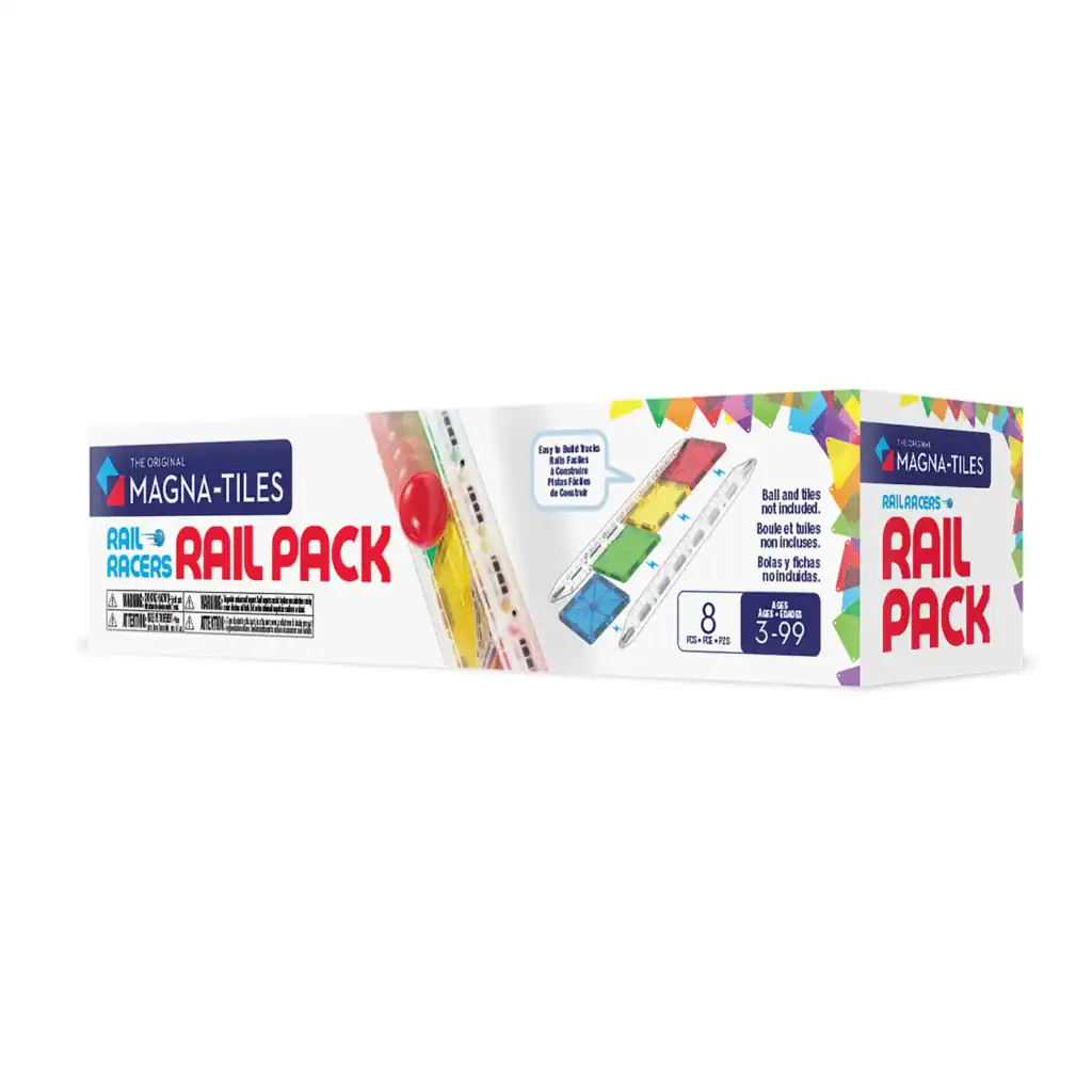 MAGNA-TILES®- Rail Racers | 8-Stuks Rail Pack