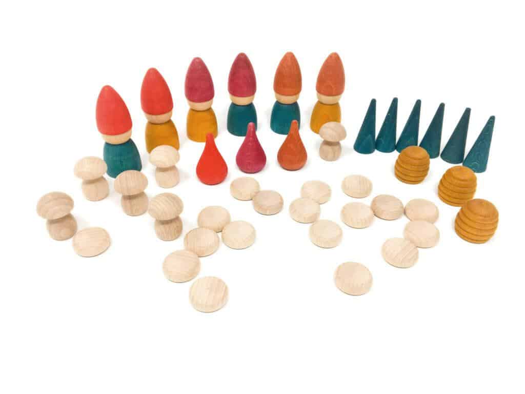 Grapat - Nins® Tomten Kabouterset | 42-delig