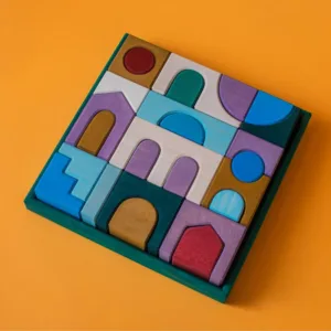 GRIMM's - Bouwblokken set | Floors | 26 Stuks