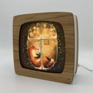 Toverplaat Toverlamp - Snow In The Window | Lotte Drouen