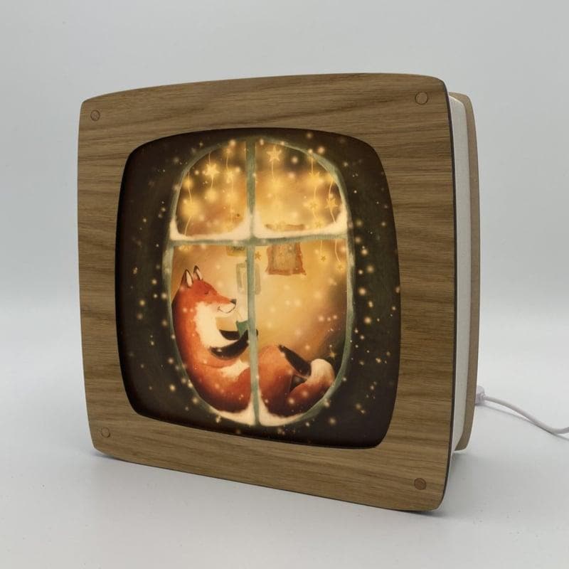 Toverplaat Toverlamp - Snow In The Window | Lotte Drouen