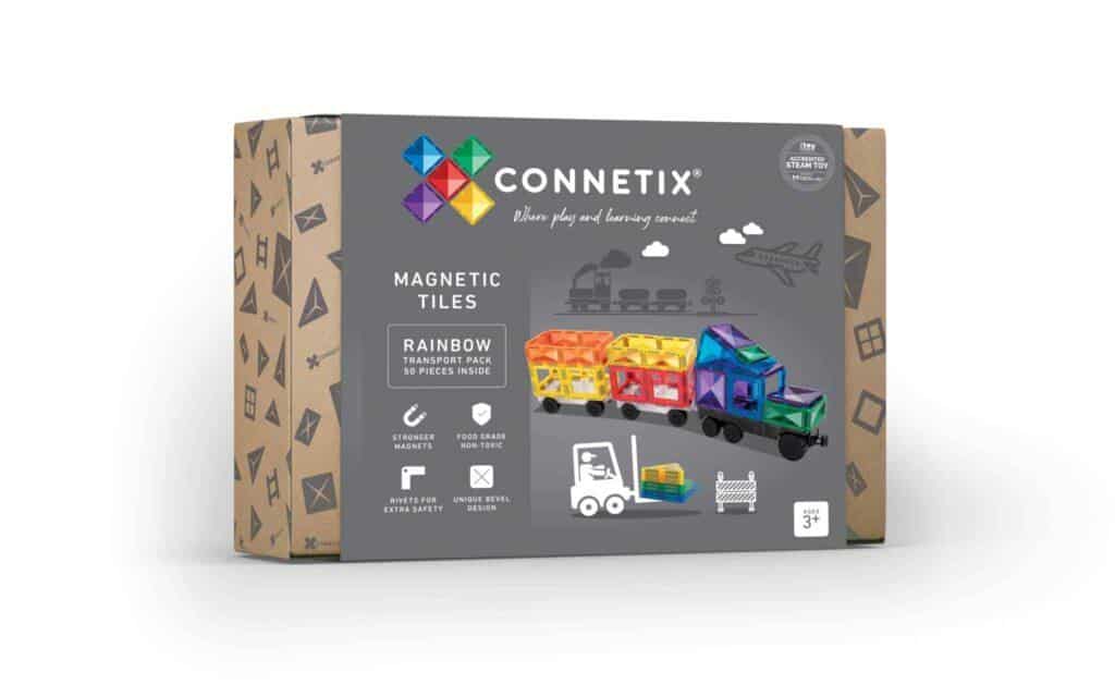 Connetix - Rainbow Transport Pack | 50 Stuks