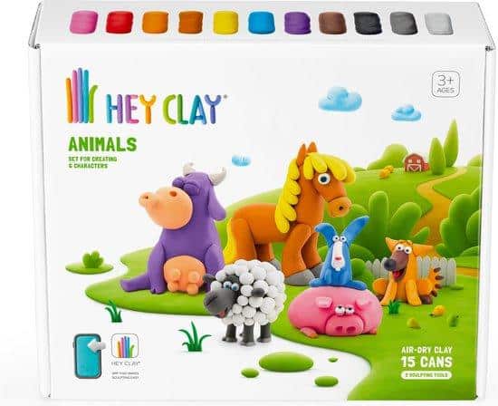 HeyClay - Farm Animals | 15 Potjes