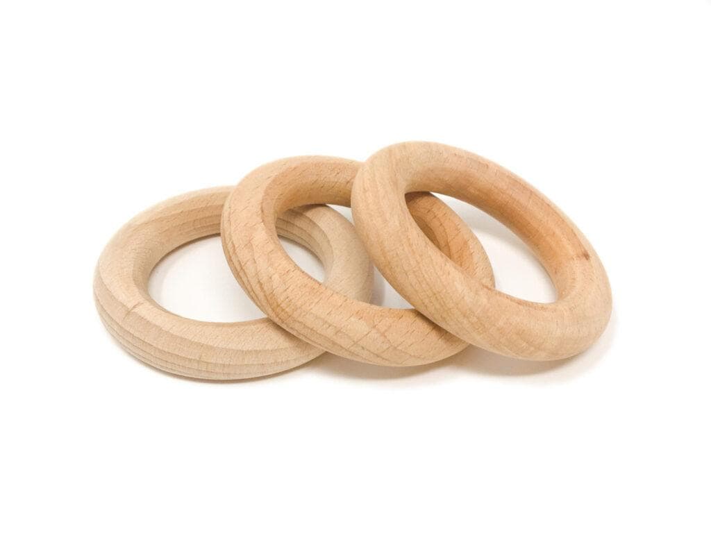 Grapat - 3 Naturel Ringen | 8 CM | Klein