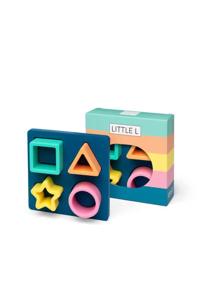 Little L - Geometrische Puzzel | Pastel