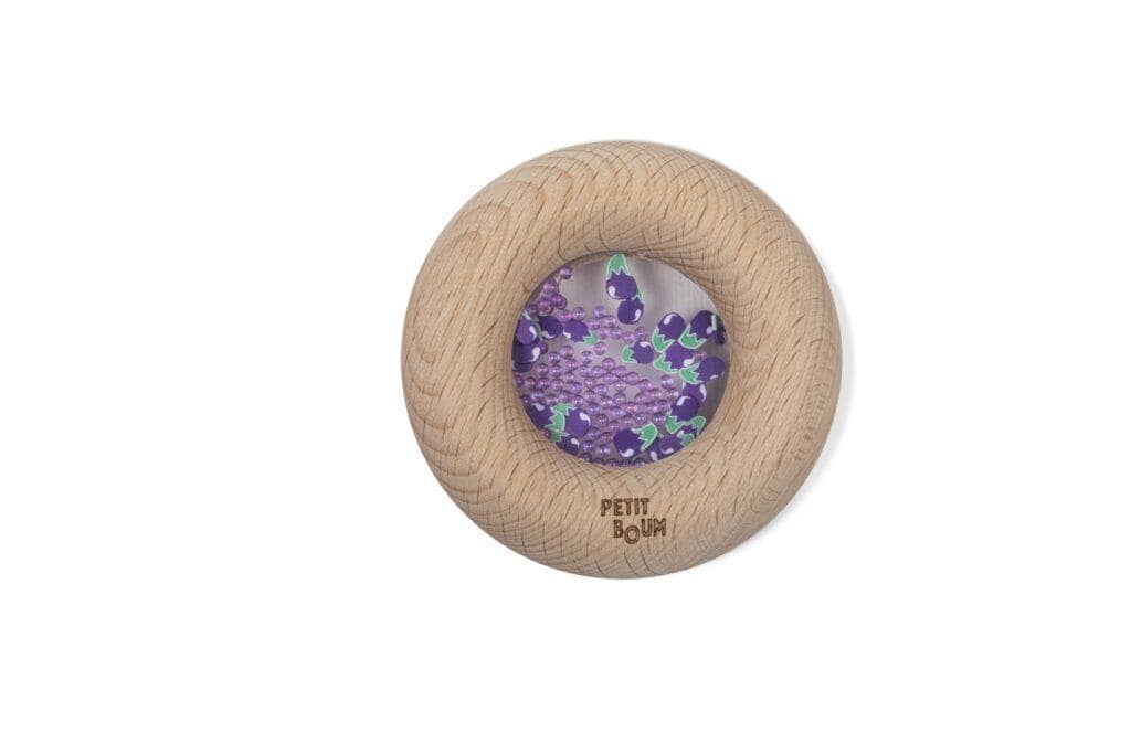 Petit Boum – Sensorische donut – Aubergine