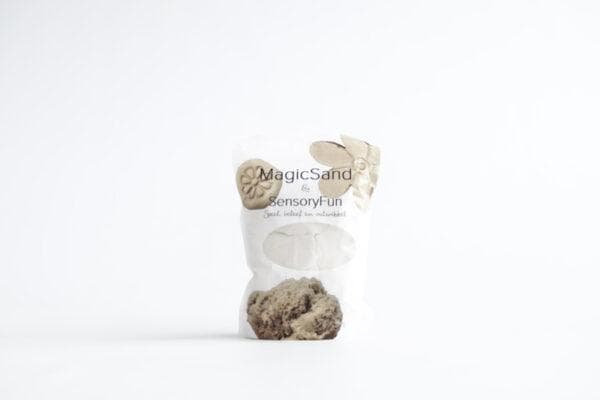 Witte SensoryFun Magic Sand kinetisch speelzand