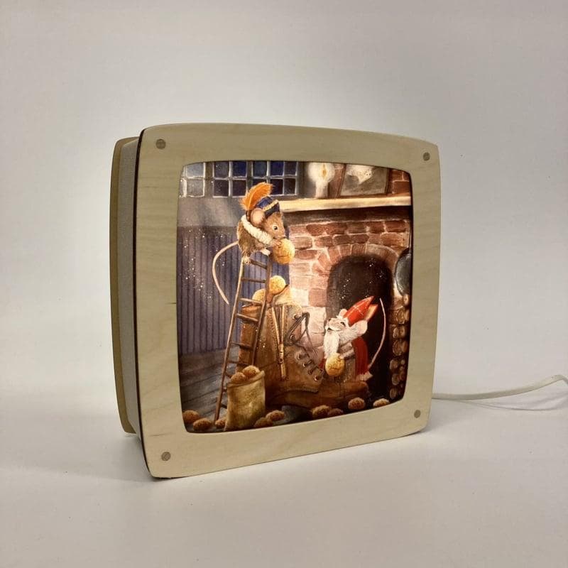 Toverplaat Toverlamp - Sintermuis I Iris Esther