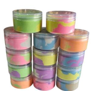 SensoryFun - Magic Sand | Mix kleuren – Speelzand in potje 180g