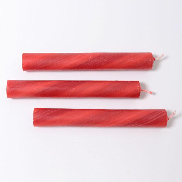 GRIMM's - Gemarmerde Bijenwaskaars (25%) | Rood