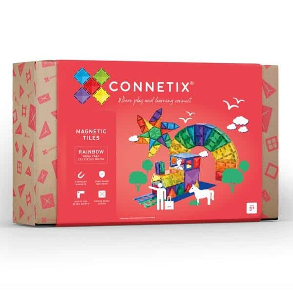 Connetix - Rainbow Mega Pack | 212 Stuks