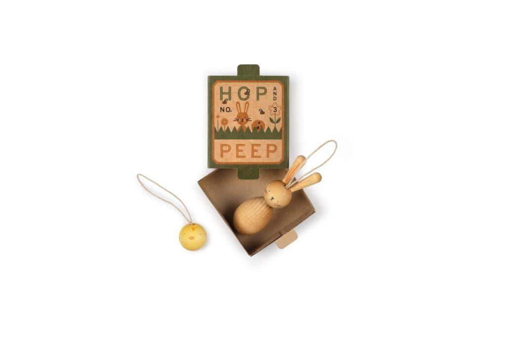 Grapat - Pasen | Houten Hangers | Hop and Peep