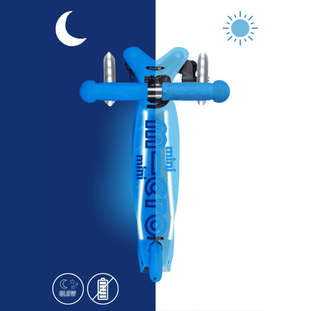 Micro Step - Mini | Deluxe Glow LED Plus | Arctic Blauw