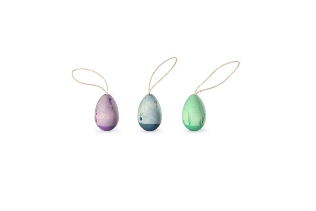 Grapat - Pasen | Houten Hangers | Aurora Eggs