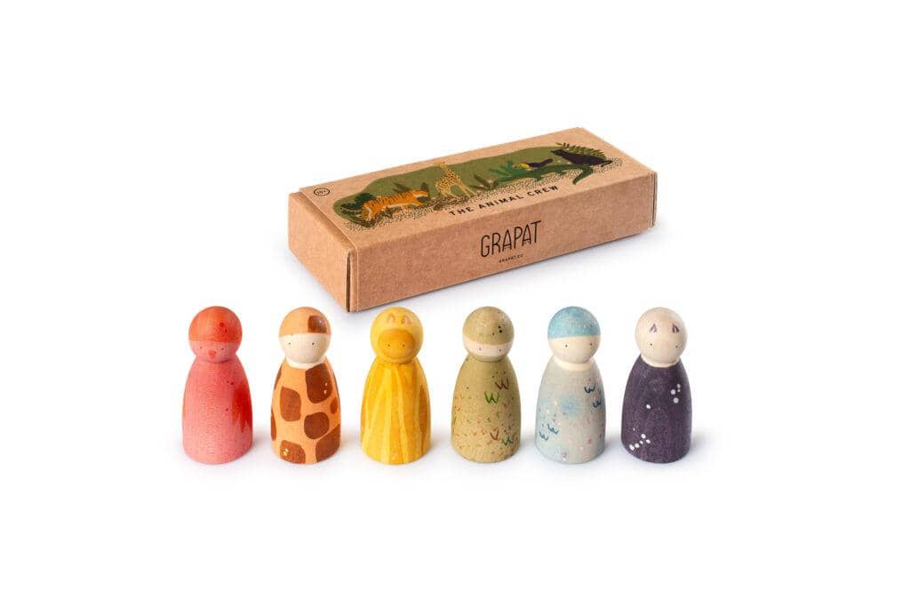 Grapat - The Animal Crew | 6 Stuks