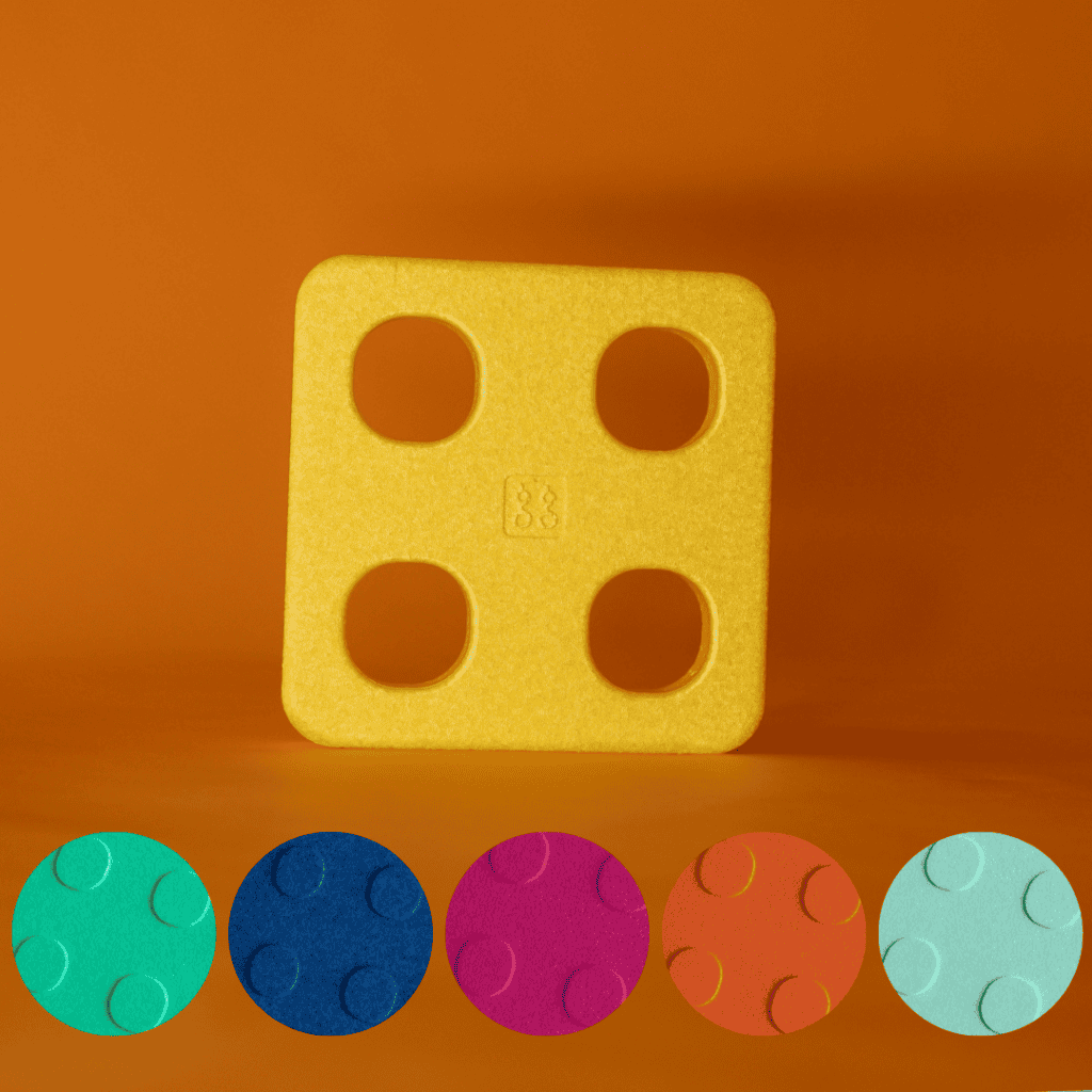 Bygge - Verbindingselement 'Beslag' | 1 Stuk | Kleur naar keuze