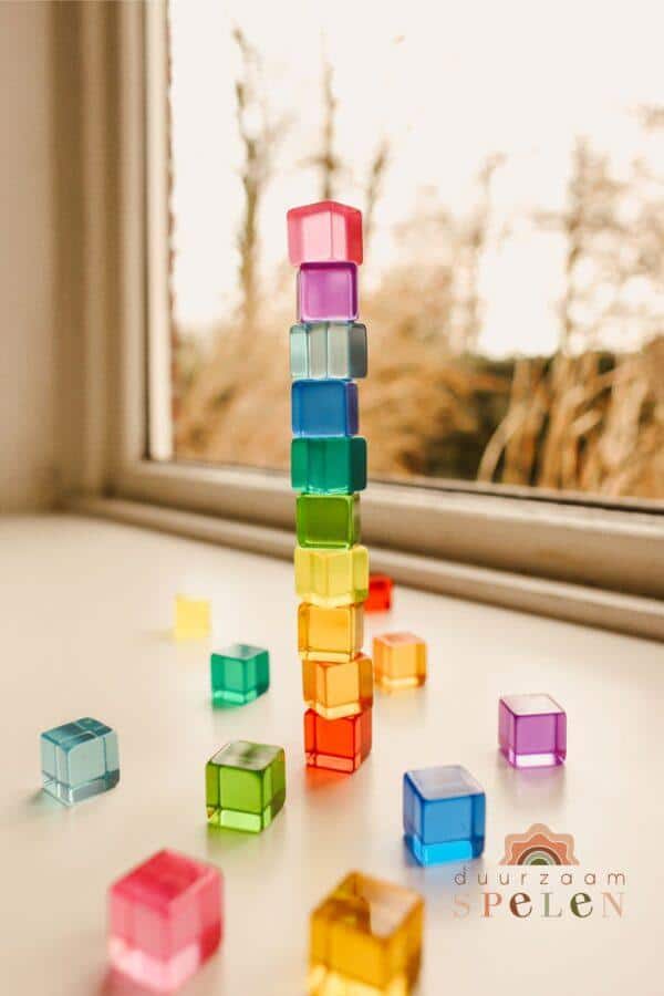 Bauspiel - Lucent Cubes | 20 Stuks