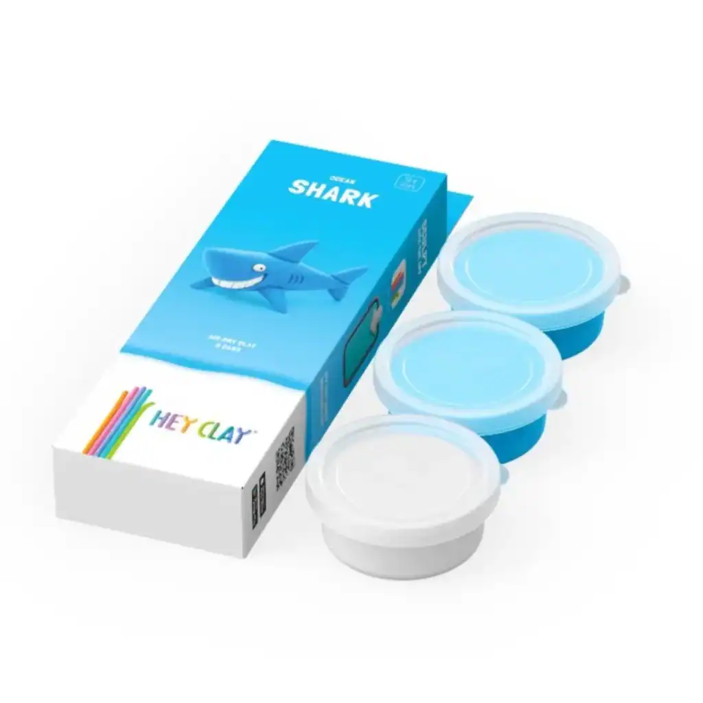 HeyClay - Haai/Shark | 3 Potjes