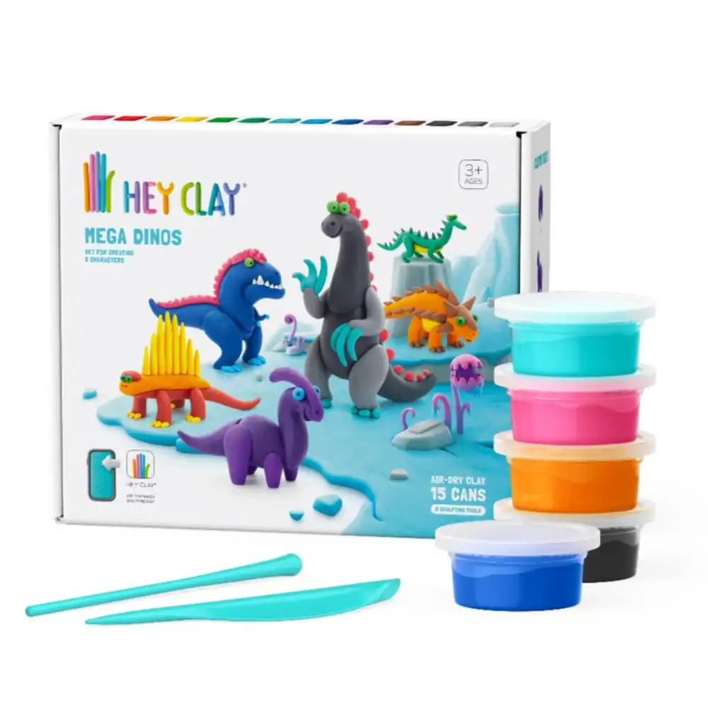 HeyClay - Mega Dino's | 15 Potjes