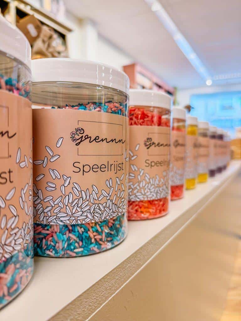 Grennn - Speelrijst | 750 Gram | Kleur naar keuze