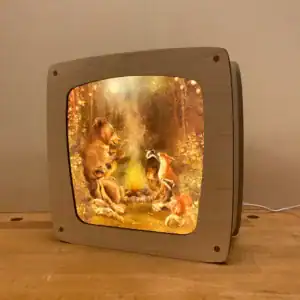 Toverplaat Toverlamp - Campfire I Iris Esther