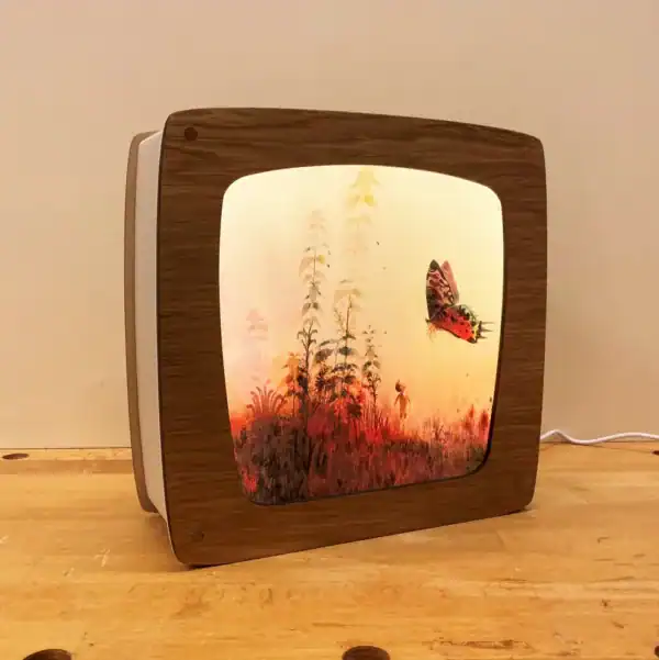 Toverplaat Toverlamp - Butterfly I Mark Janssen