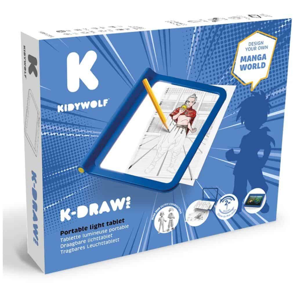Kidywolf - Kidydraw Pro Tekentablet | Tweezijdig | Manga