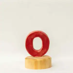 Klein Dappertje | Cijfer 0 steker